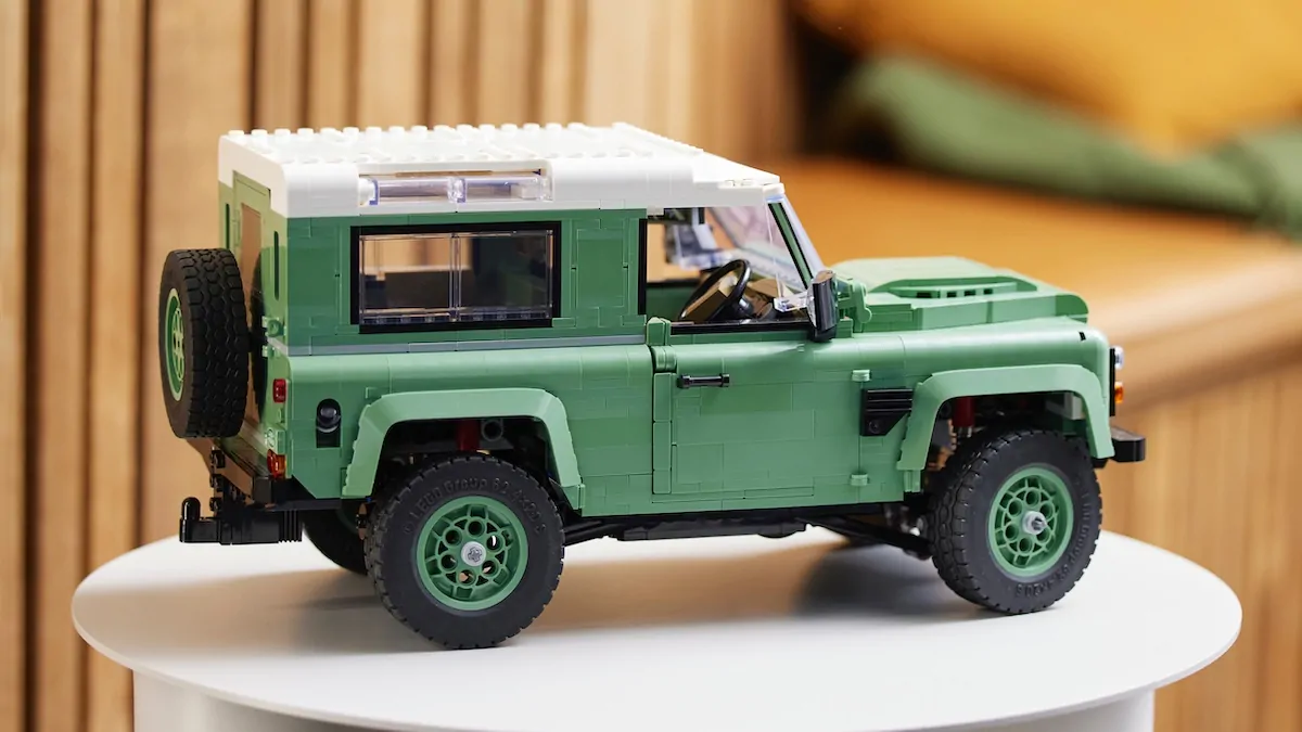 LEGO Icons' Land Rover is the latest customisable car