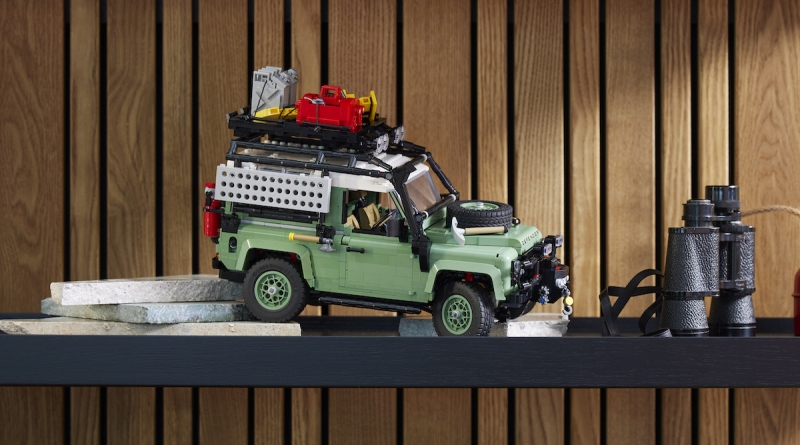 LEGO Icone 10317 Land Rover Classic Tour visivo di Defender 90 5