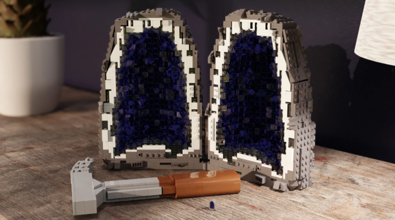 LEGO Ideas Amethyst Geode