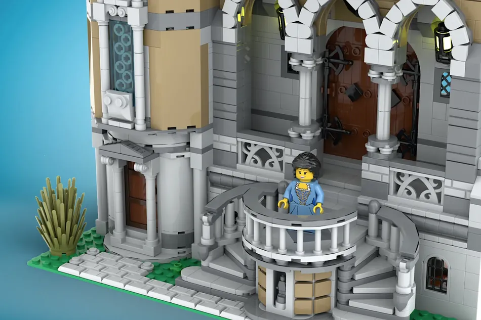 LEGO Ideas Castillo gótico 5