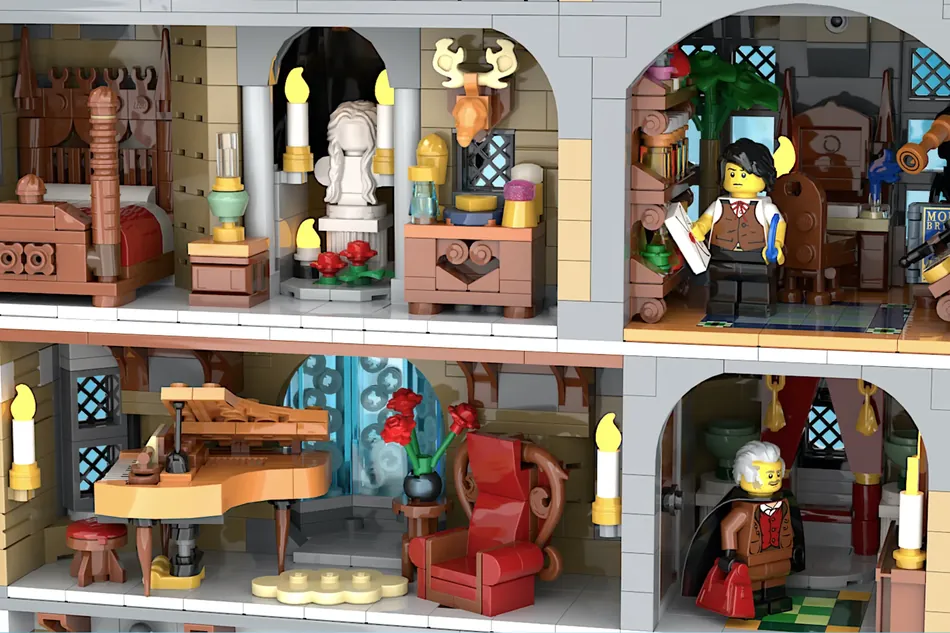 LEGO Ideas Castillo gótico 7