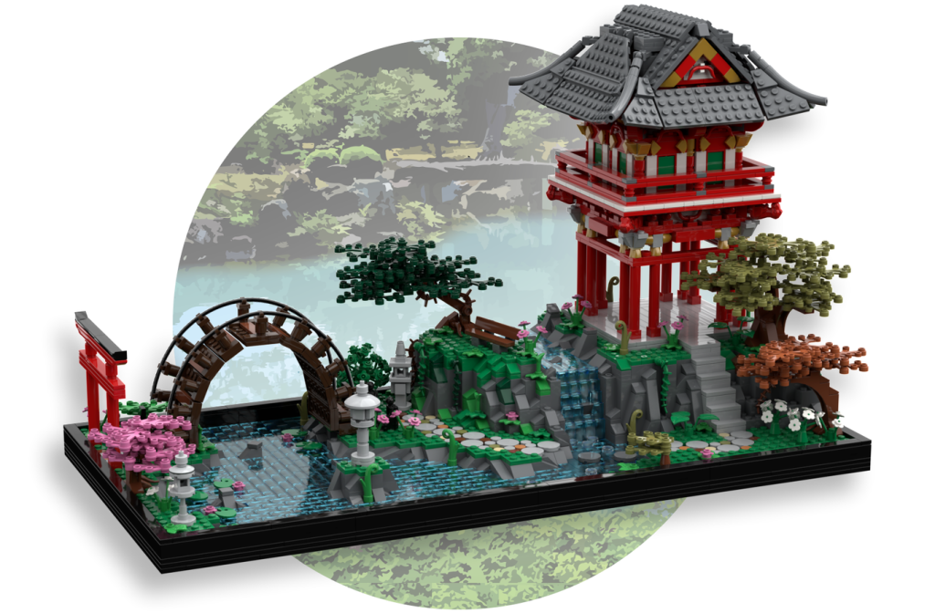 LEGO Ideas Japanese Tea Garden