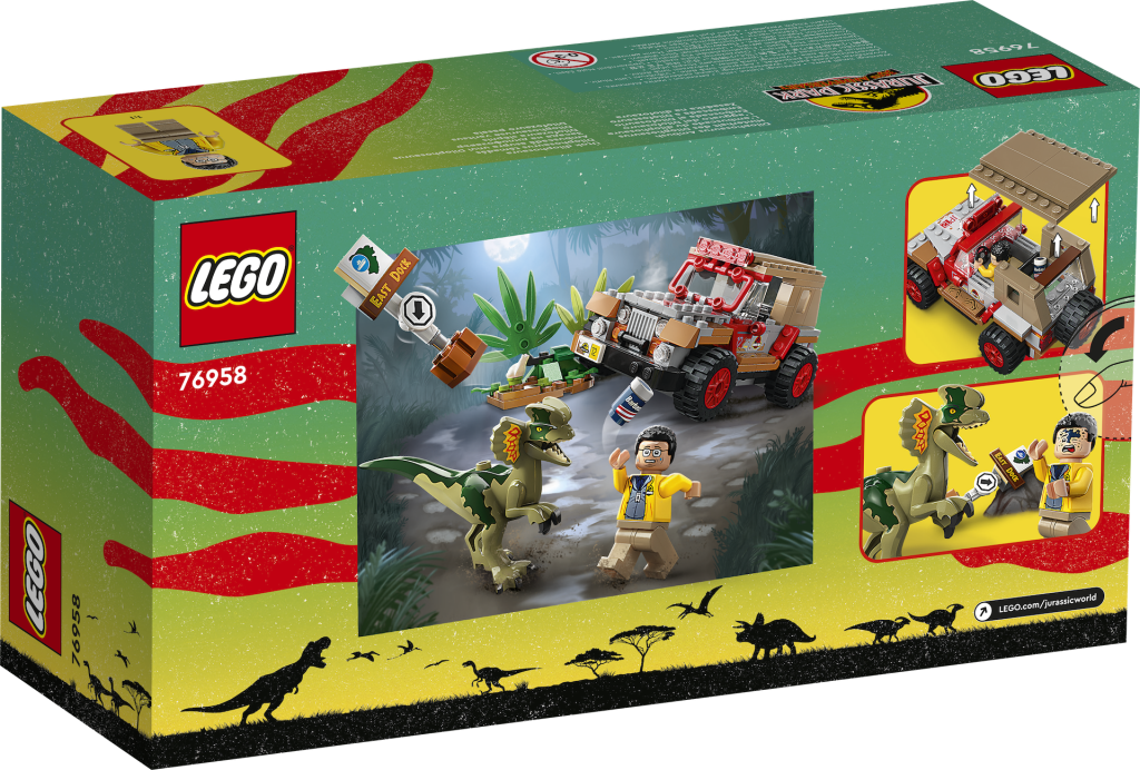 LEGO Jurassic Park 76958 L'embuscade du Dilophosaurus 2