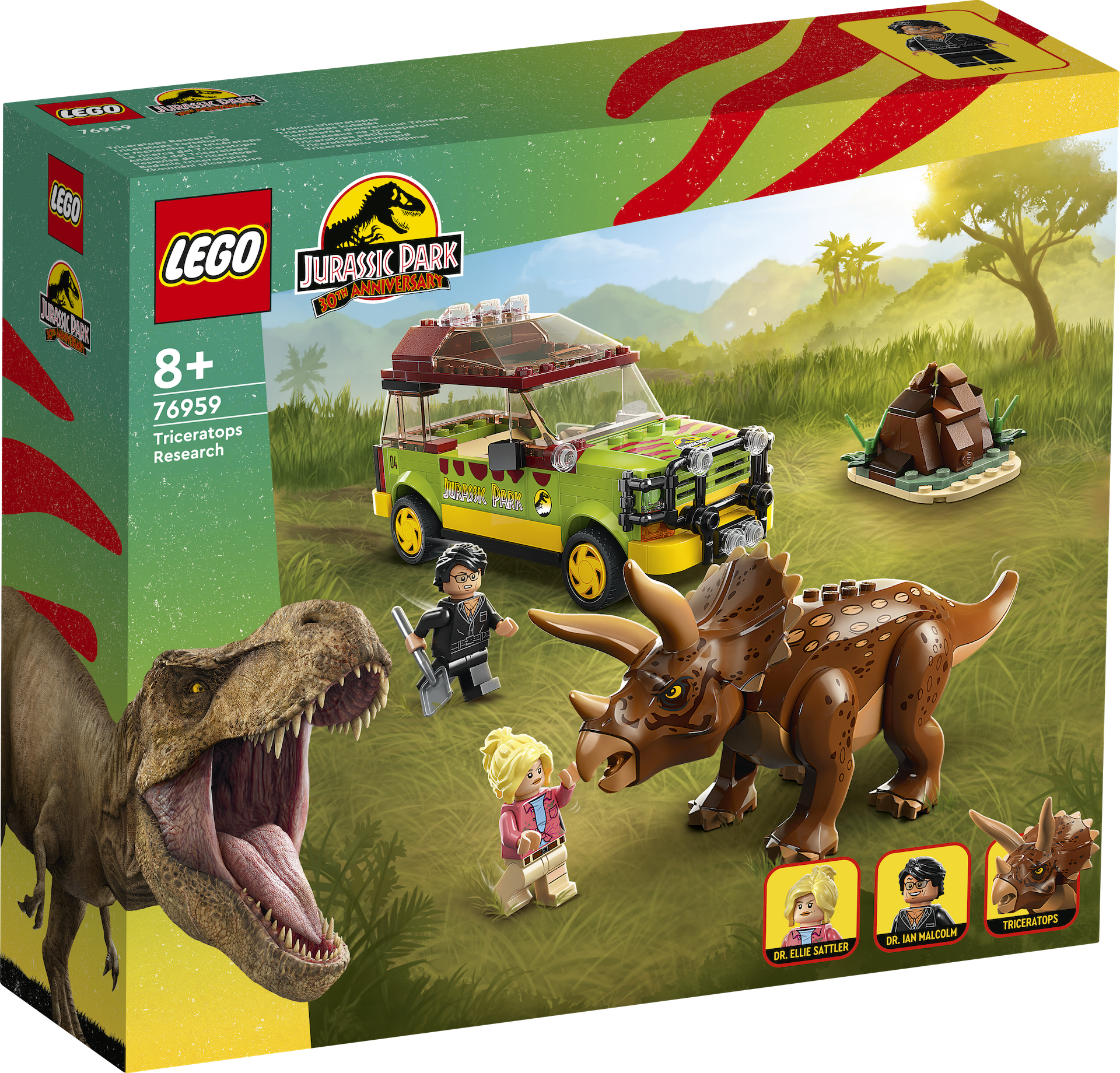 LEGO Jurassic Park 76959 Triceratops Research 1
