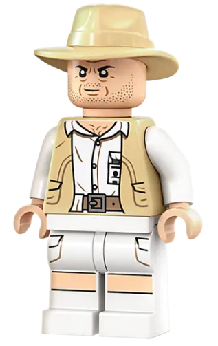 LEGO Jurassic Park robert muldoon