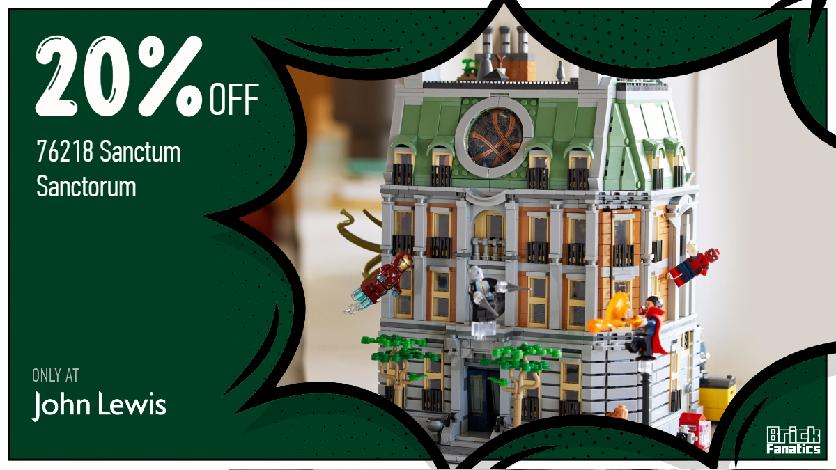 Massive reduction on LEGO Marvel 76218 Sanctum Sanctorum in John Lewis sale