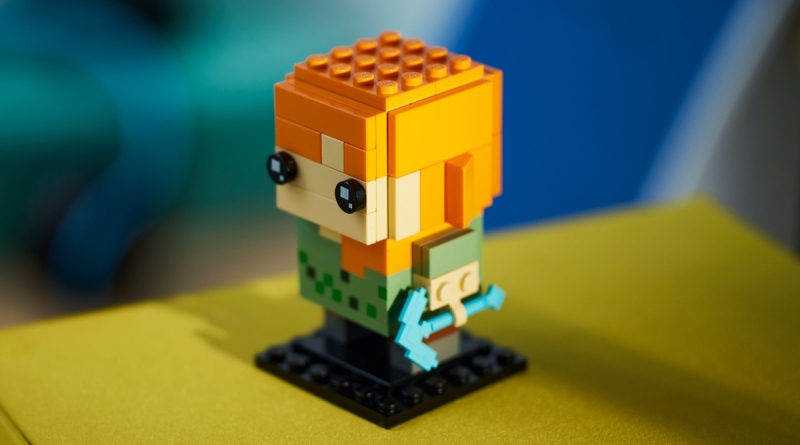 LEGO Minecraft BrickHeadz 40624 Alex featured