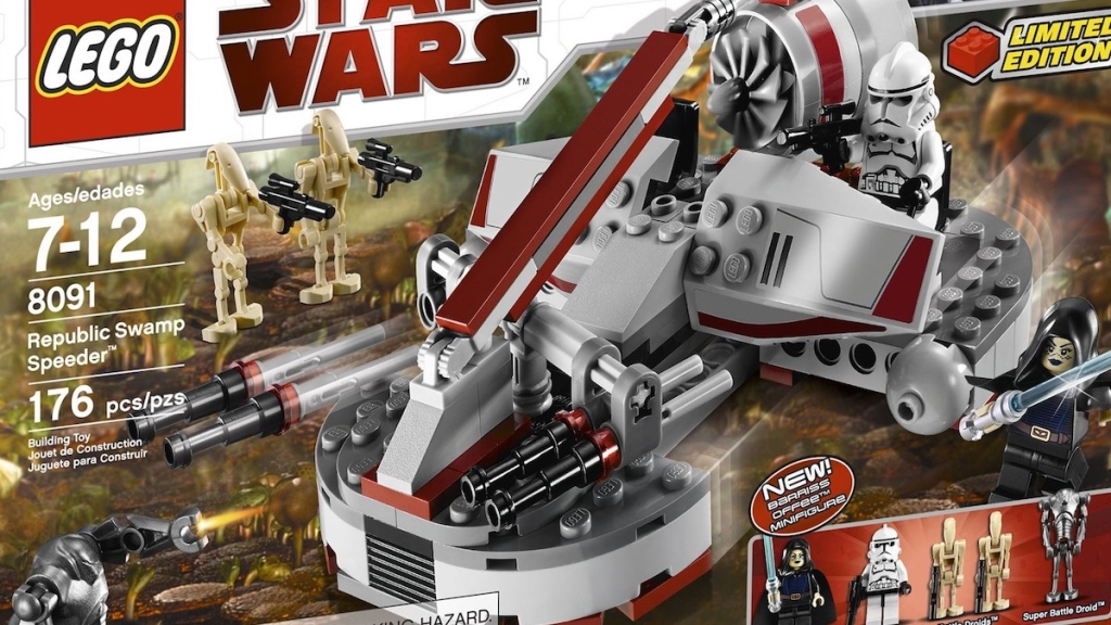 LEGO STar Wars 8091 Republic Swamp Speeder