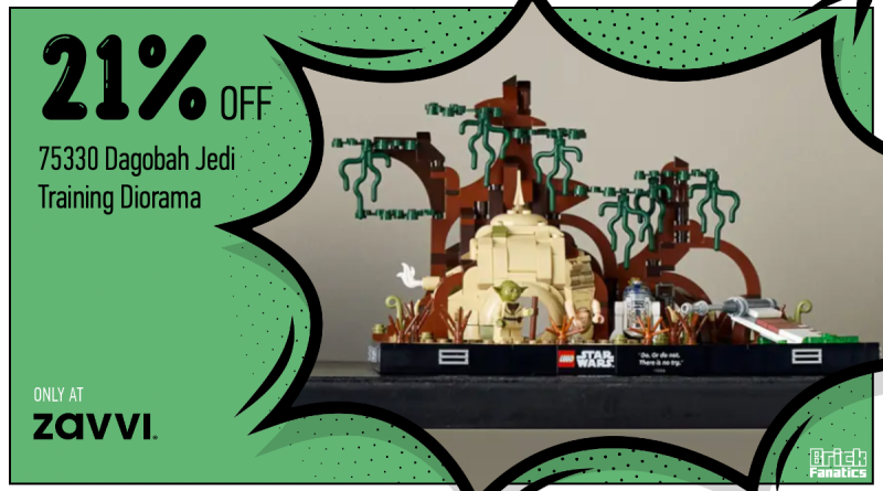 LEGO Star Wars 75330 Dagobah Jedi Training Diorama Zavvi 21 off 1