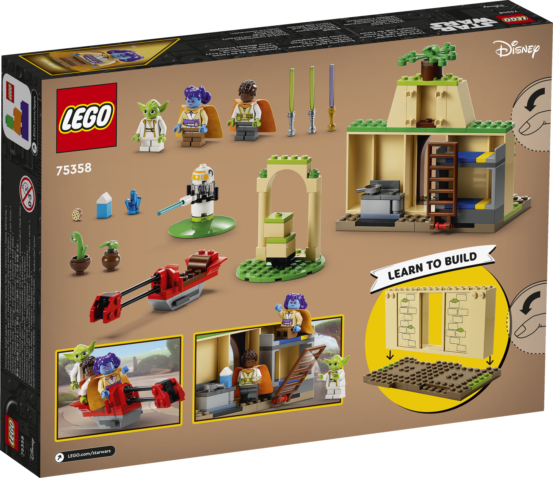 LEGO Star Wars 75358 Temple Jedi Tenoo 2