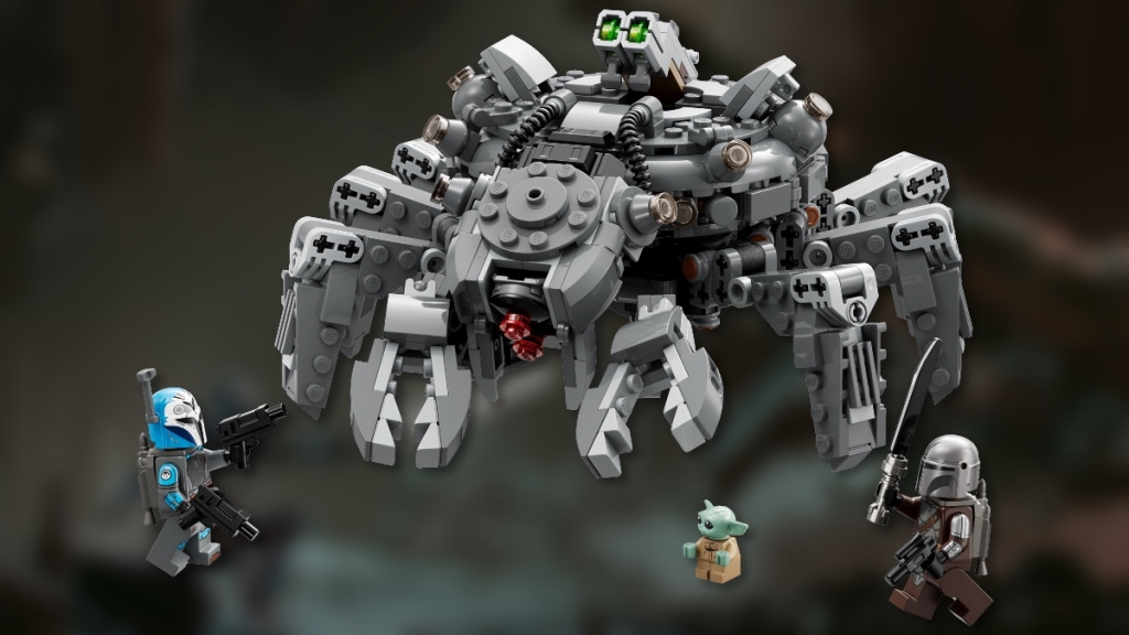 LEGO Star Wars 75361 Immagine in primo piano del carro armato Spider