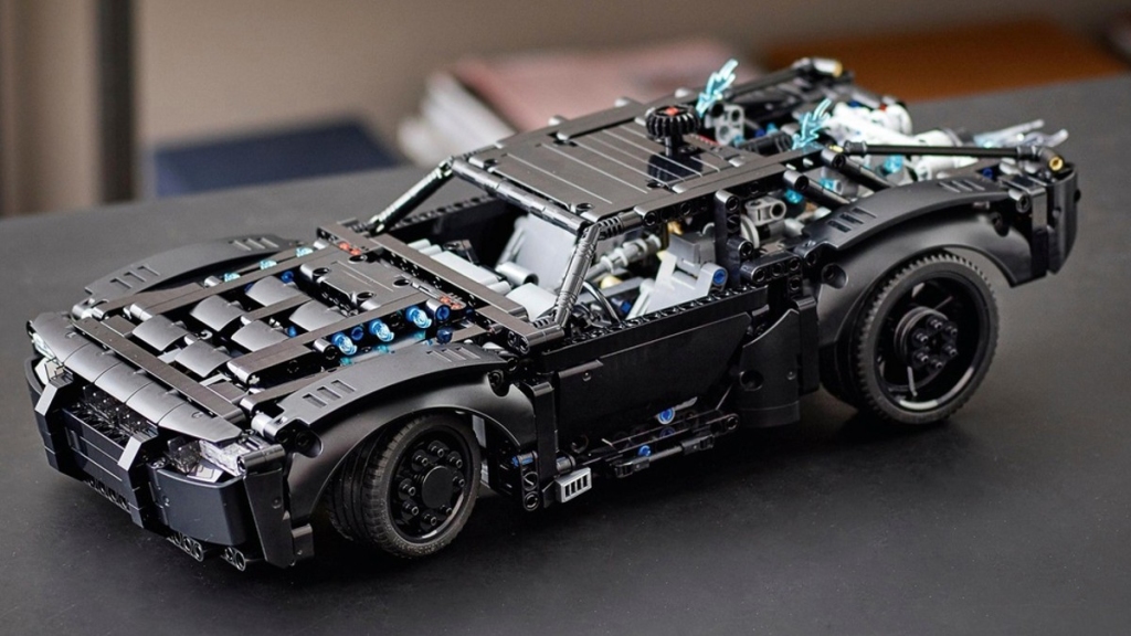 LEGO Technic 42127 i batman stile di vita batmobile in primo piano