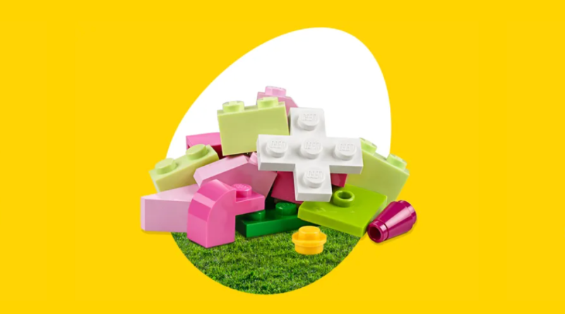 The Entertainer LEGO Easter egg make and take event