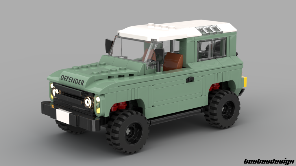 lego icons 10317 land rover classic defender small besbasdesigns rebrickable 1