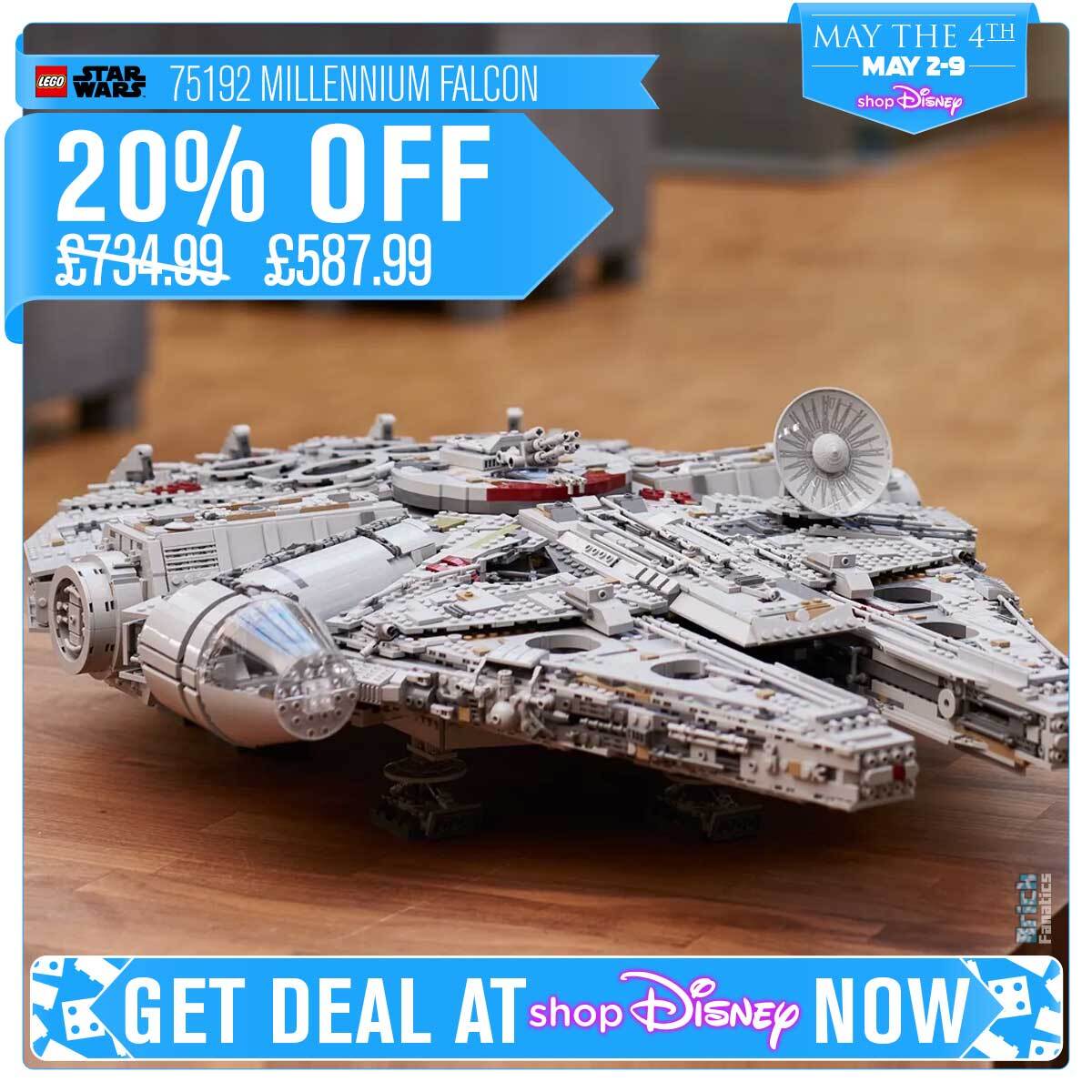 shopDisney reveals massive LEGO Star Wars sale to celebrate May the 4th