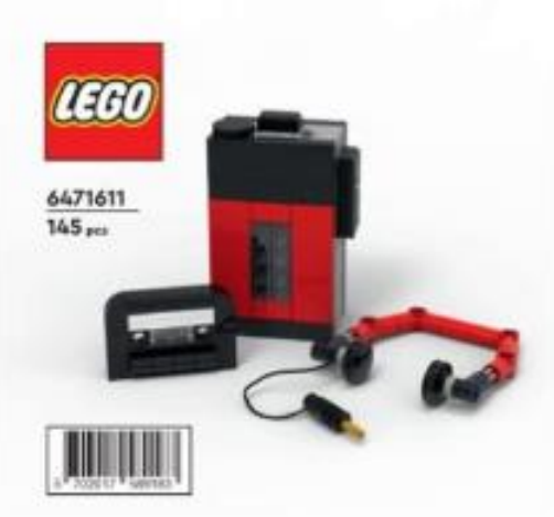 LEGO 5007869 Tape Player VIP set revealed