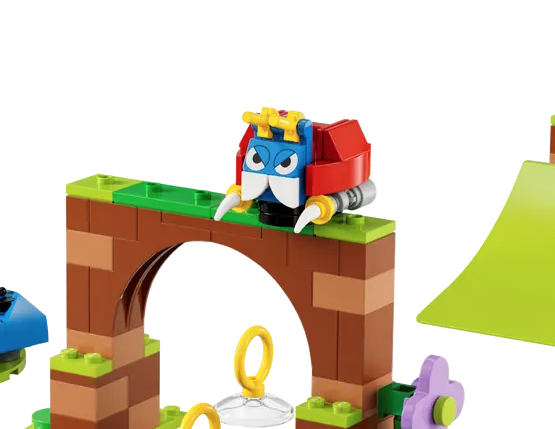 LEGO Sonic the Hedgehog 76990 Sonics Speed Sphere Challenge Moto Bug