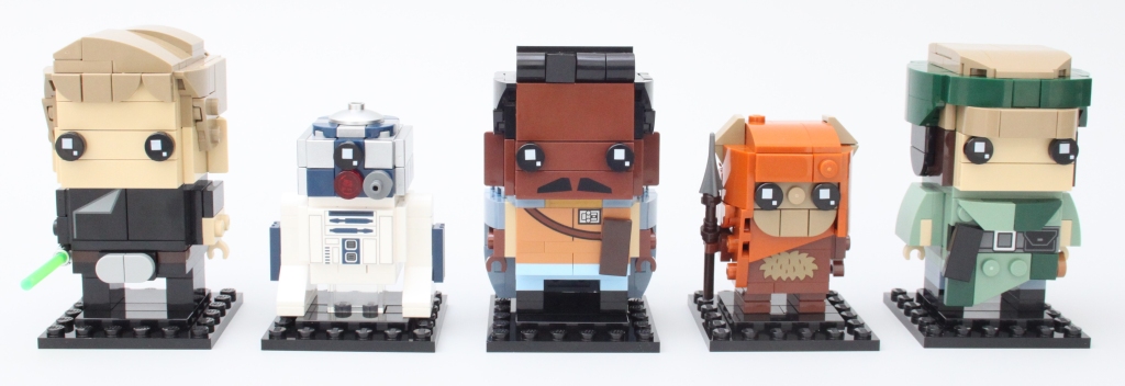 LEGO Star Wars 40523 Héros de la bataille d'Endor BrickHeadz examen 18