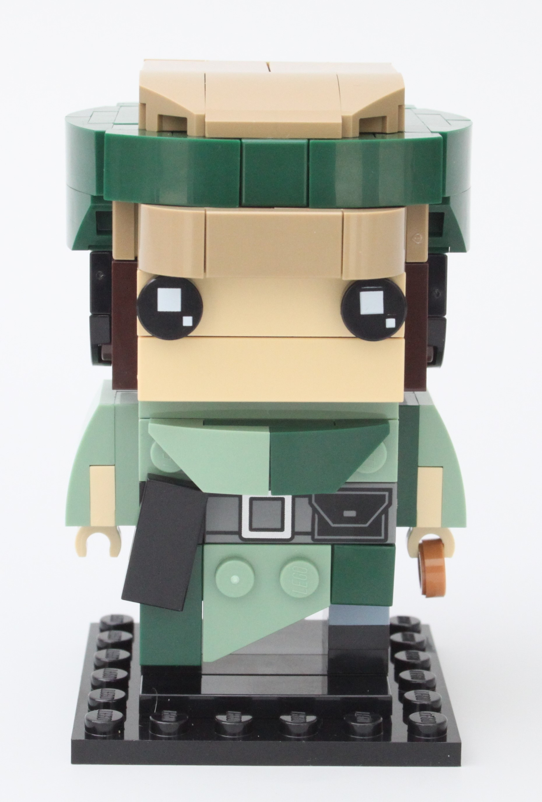 LEGO Star Wars 40523 Héros de la bataille d'Endor BrickHeadz examen 4 mis à l'échelle