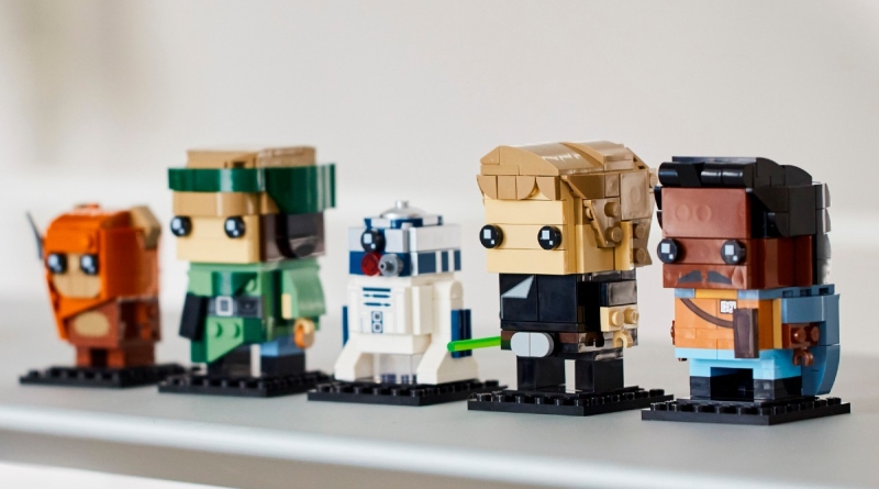 LEGO Star Wars 40623 Héroes de Endor brickheadz estilo de vida presentado