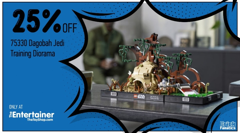 LEGO Star Wars 75330 Dagobah Jedi Training Diorama The Entertainer featured