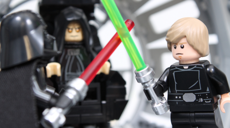 LEGO Star Wars 75352 Emperors Throne Room Diorama reseña título 1
