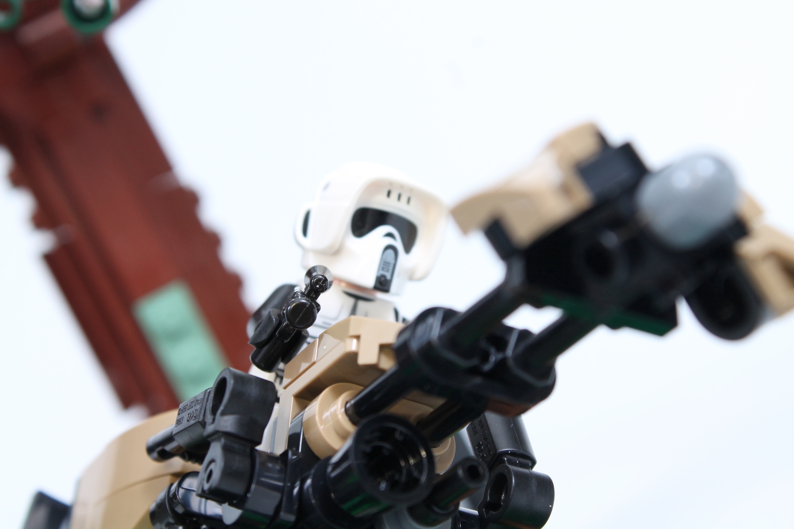 LEGO Star Wars 75353 Endor Speeder Chase Diorama revue 16 à l'échelle