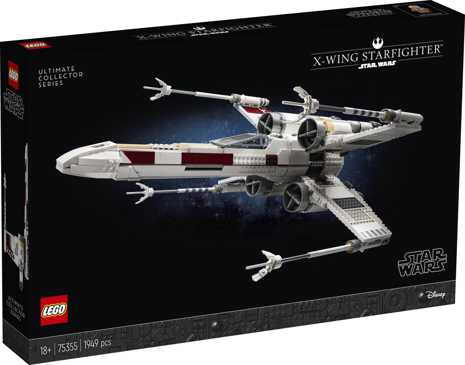 LEGO Star Wars UCS 75355 Xwing Starfighter visual tour