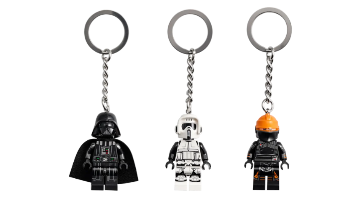 Tre nuovi LEGO Star Wars rivelati i portachiavi dei personaggi