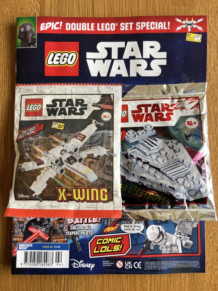 LEGO Star Wars magazine numéro 94 couverture 1