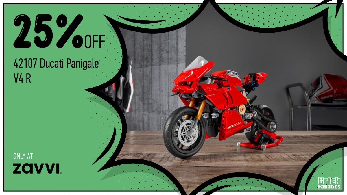Lego Ducati Panigale V4 R - 42107 Red