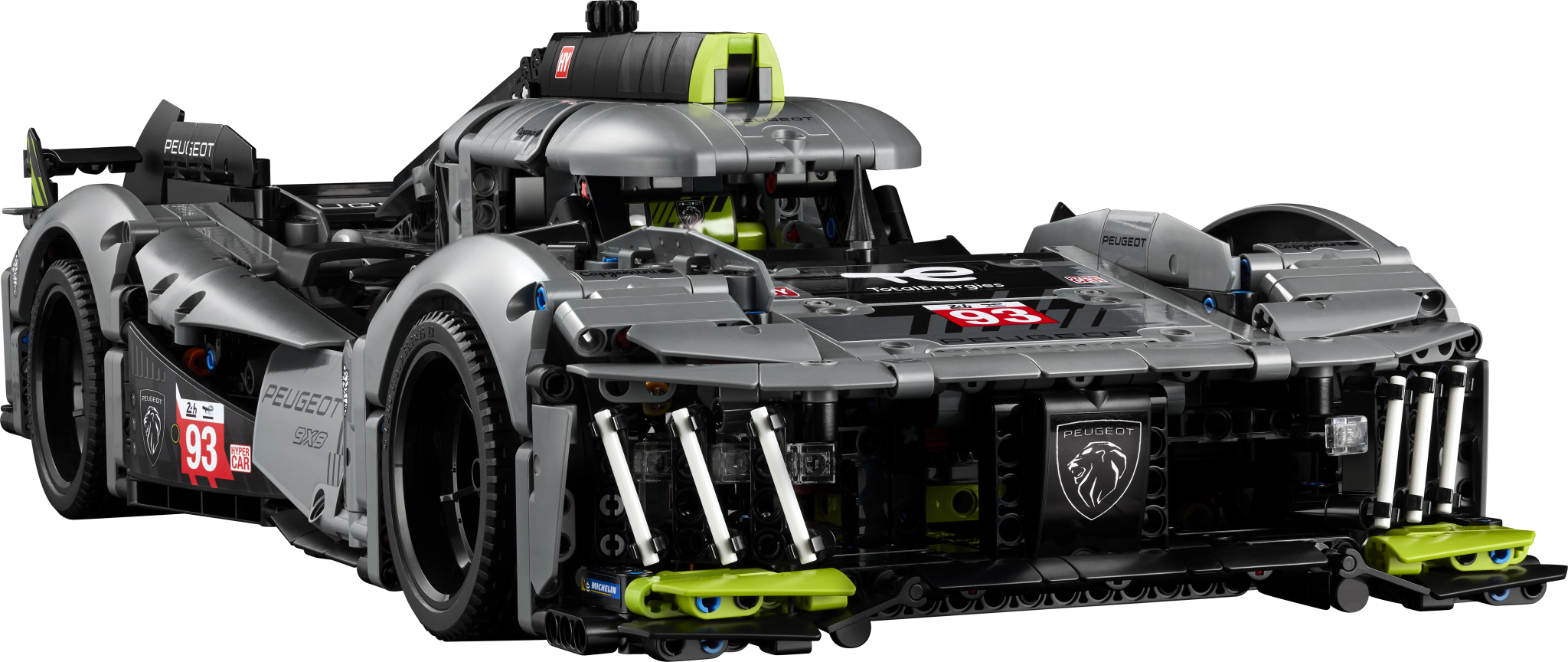 LEGO 42156 Peugeot 9X8 24H Le Mans Hypercar revealed