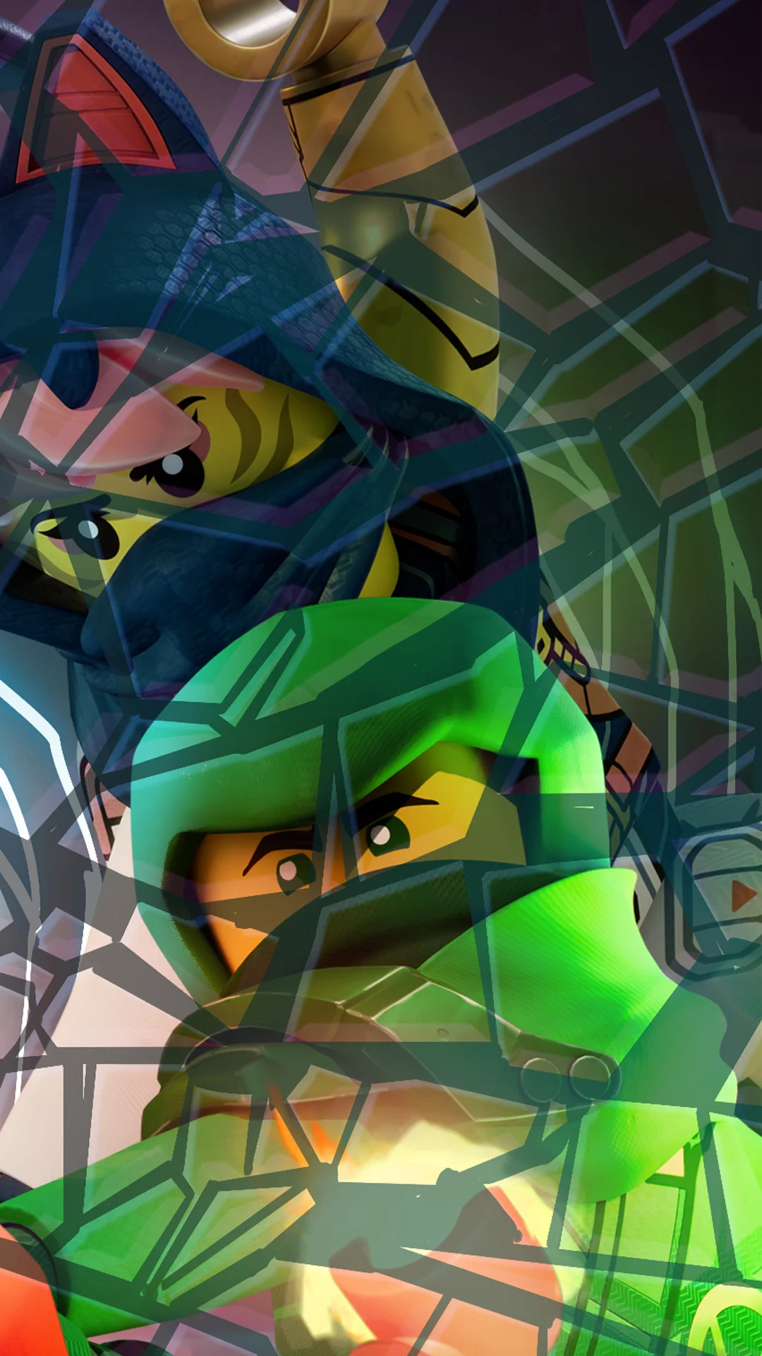 Frammento di poster teaser di Ninjago 20231