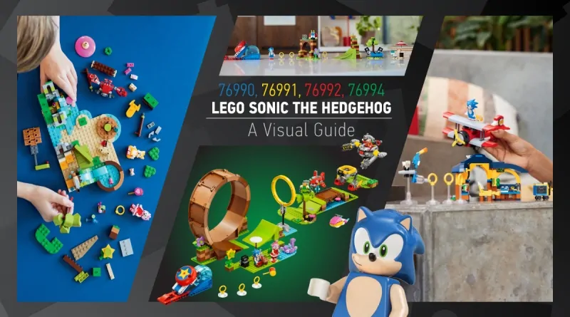 Cinco novos conjuntos LEGO do Sonic The Hedgehog foram vistos online