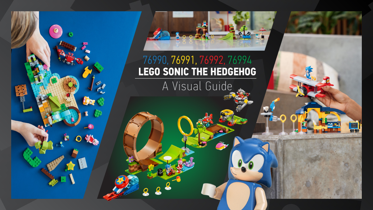 Lego Sonic the Hedgehog 292 peças - Desafio da Esfera de