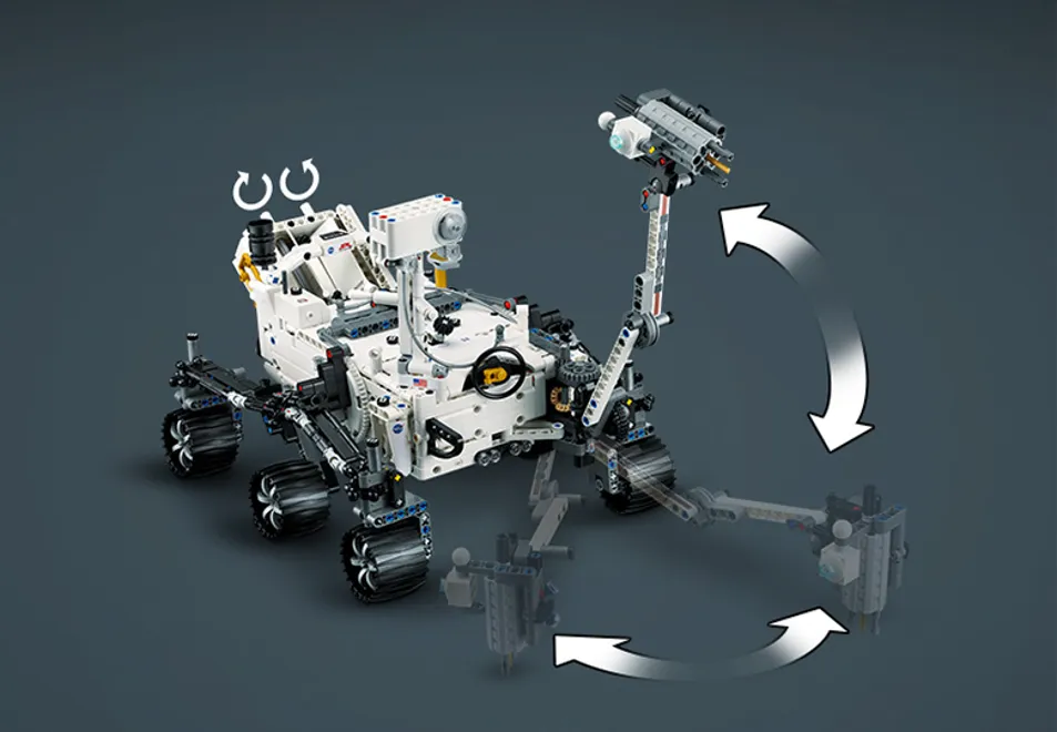 NASA Mars Rover and John Deere LEGO Technic sets out now
