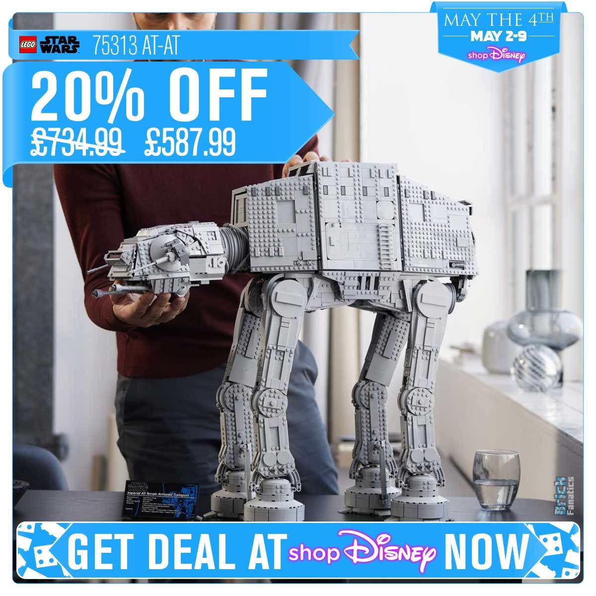 shopDisney reveals massive LEGO Star Wars sale to celebrate May the 4th