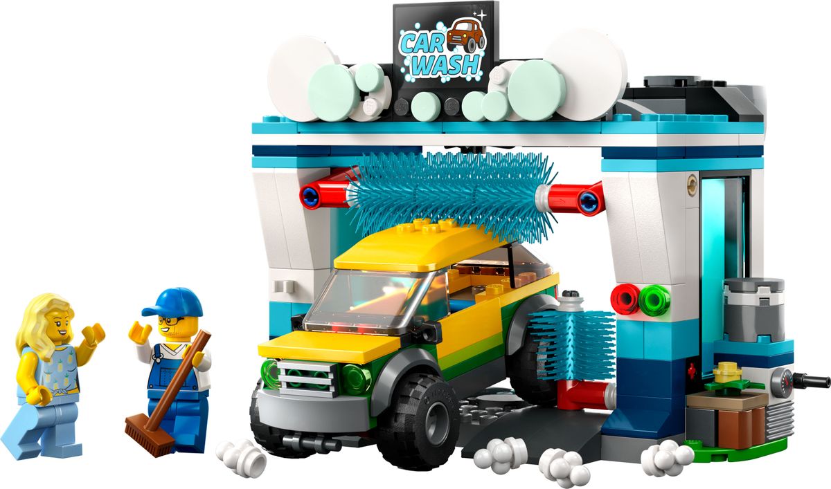 Nouveau LEGO CITY décors présentés dans une publicité télévisée