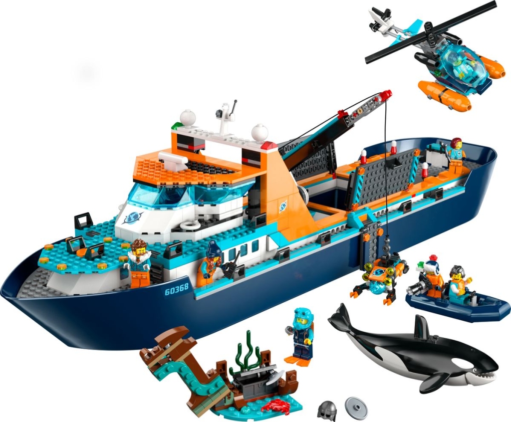LEGO City 60368 Arctic Research Ship 2