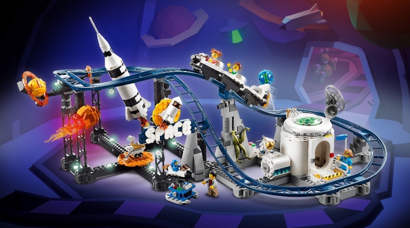LEGO Creator 3 in 1 31142 Space Roller Coaster featured 1