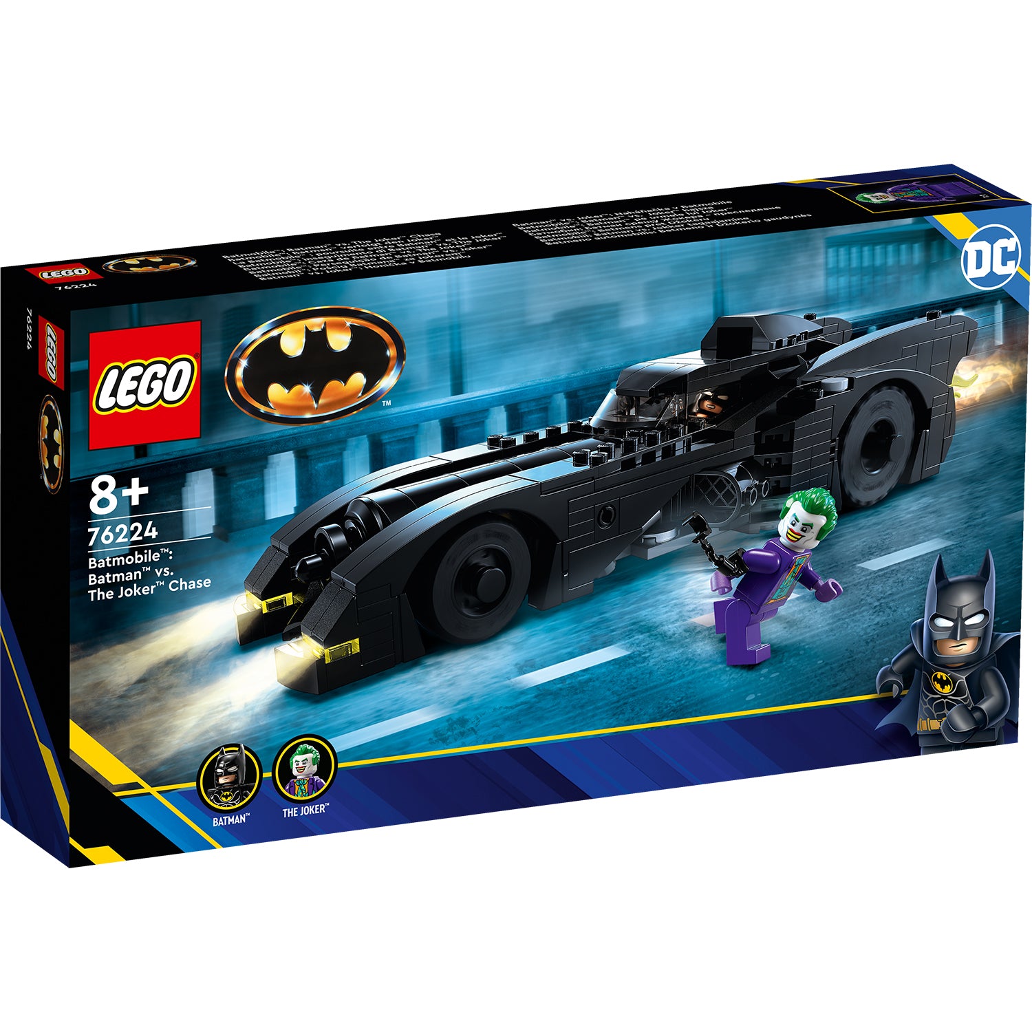 LEGO 76224 Batmobile: Batman vs. The Joker Chase revealed