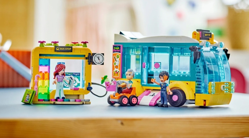 LEGO Friends 41759 Heartlac City Autobus en vedette