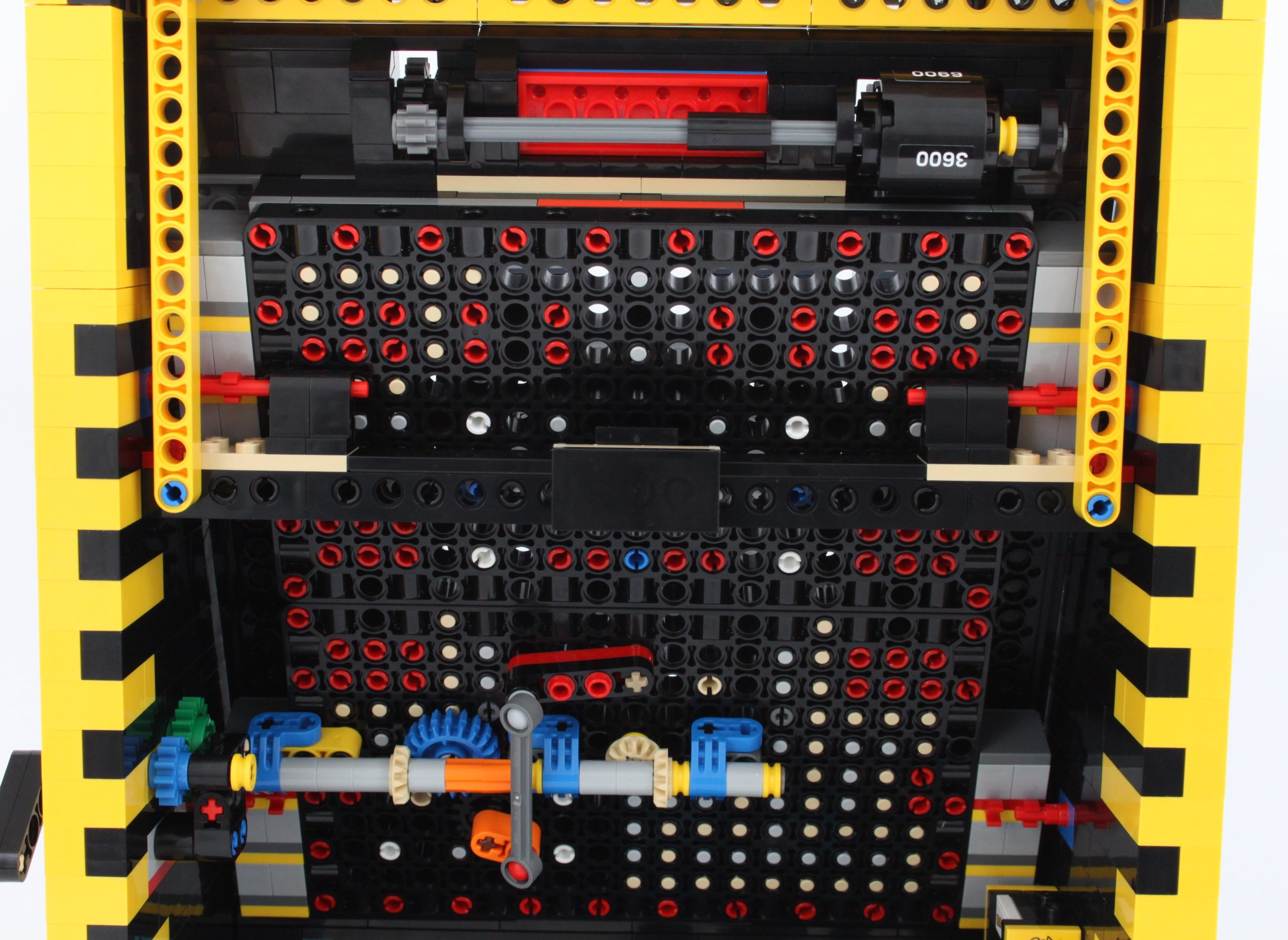 Jogo do labirinto feito de Lego