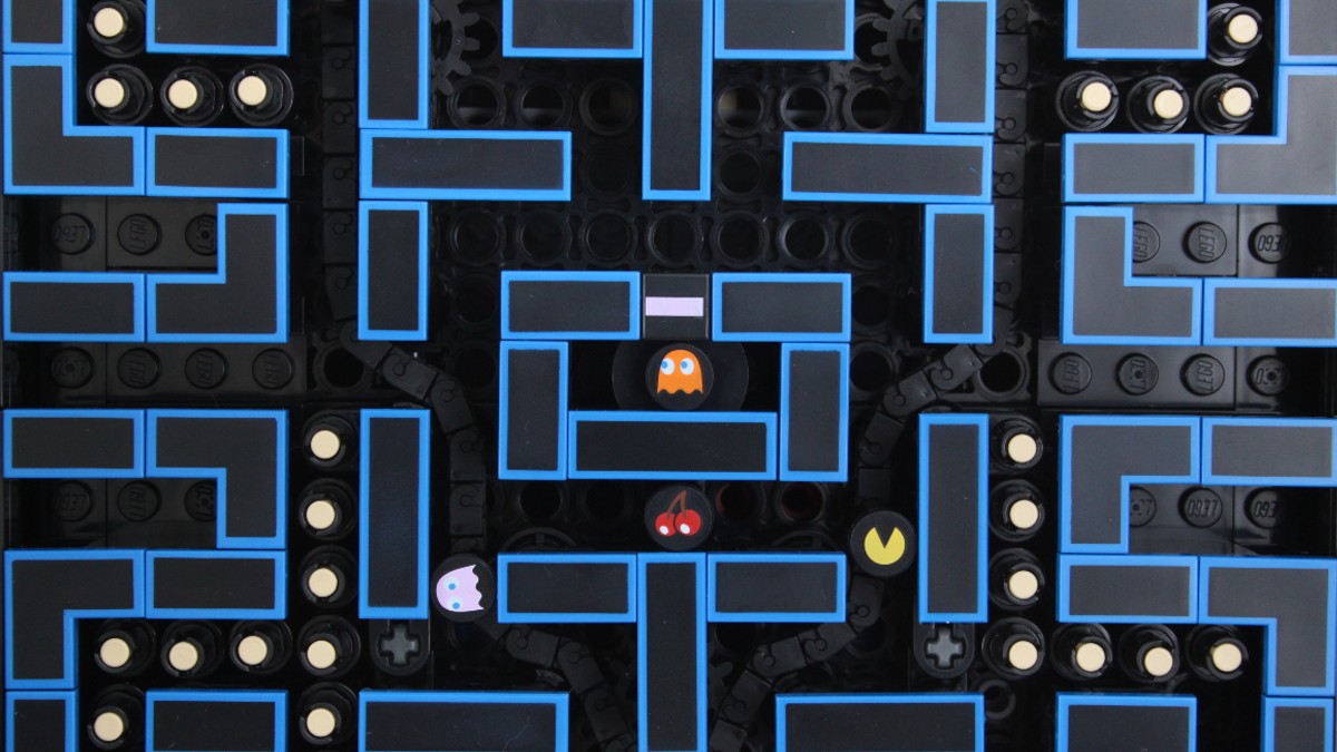 ミニチュアゲーム LEGO 10323 PAC-MAN Arcade detailed building review - YouTube