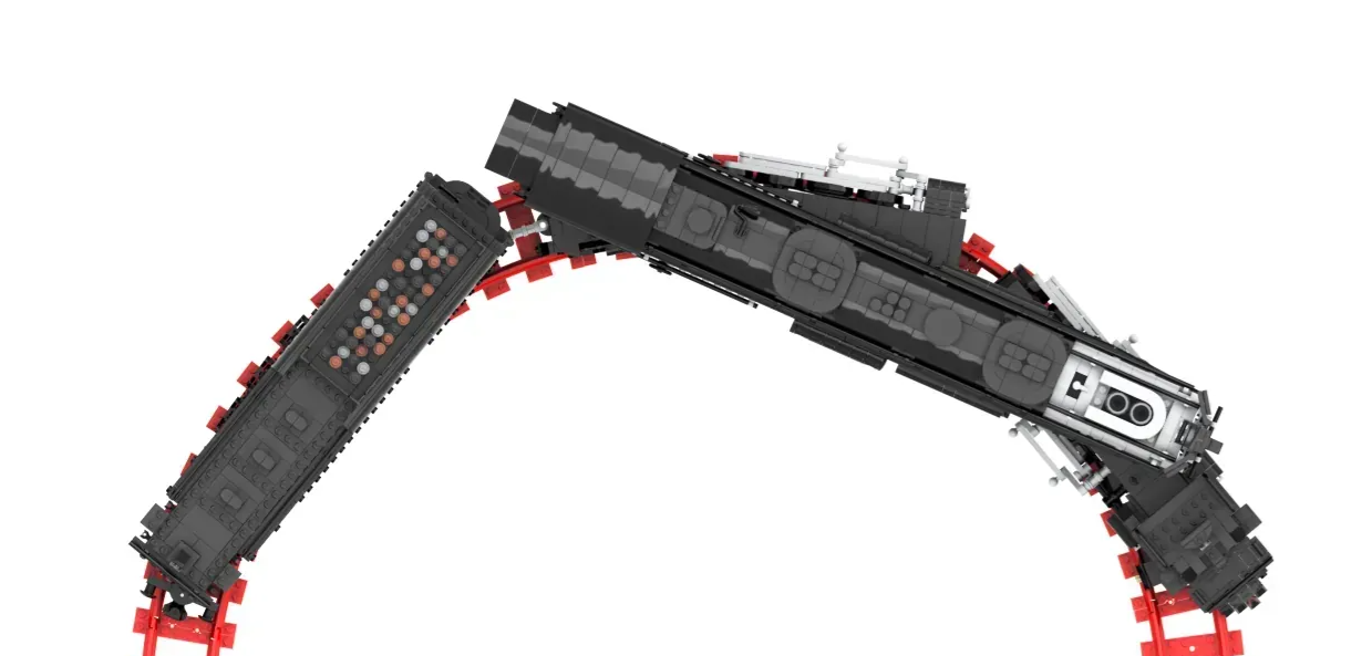 LEGO Ideas big boy locomotive 3