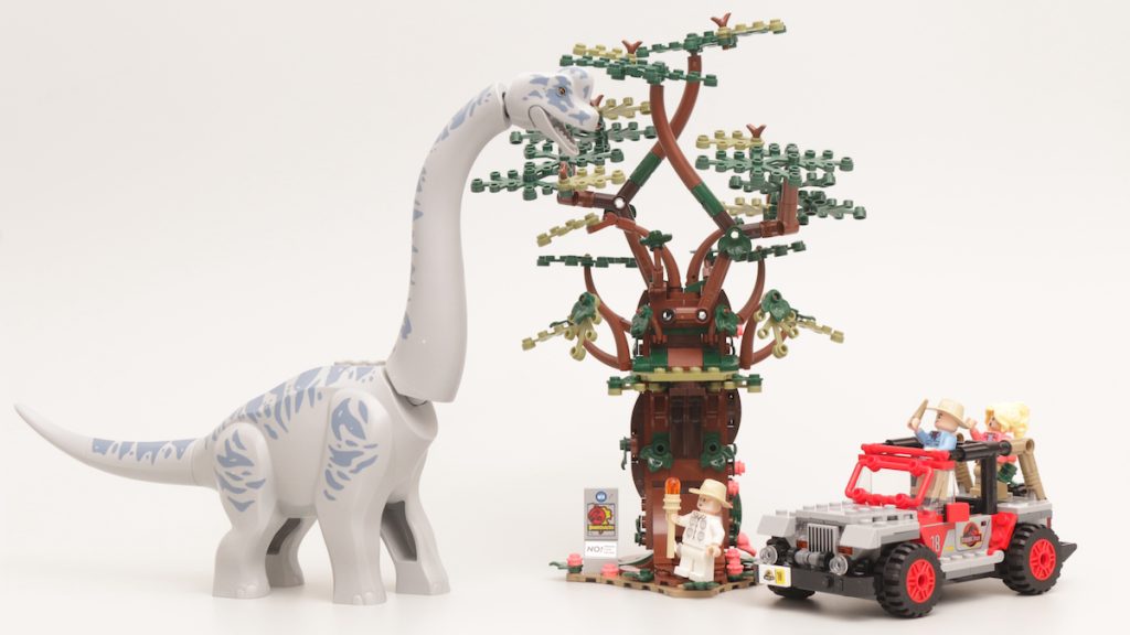 LEGO Jurassic Park 76960 Brachiosaurus Discovery review title 1024x576