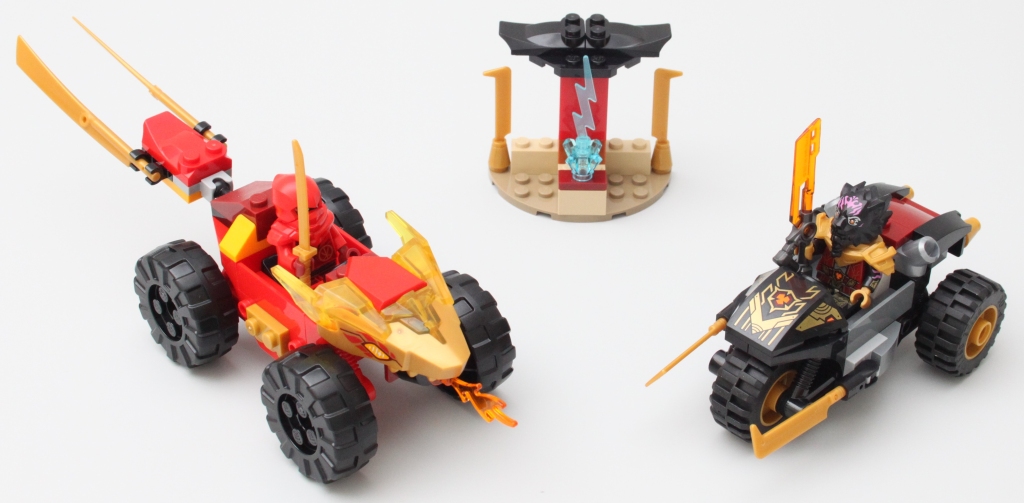 LEGO NINJAGO 71789 Kai og Rass bil- og motorsykkelkamp anmeldelse 1 1024x503