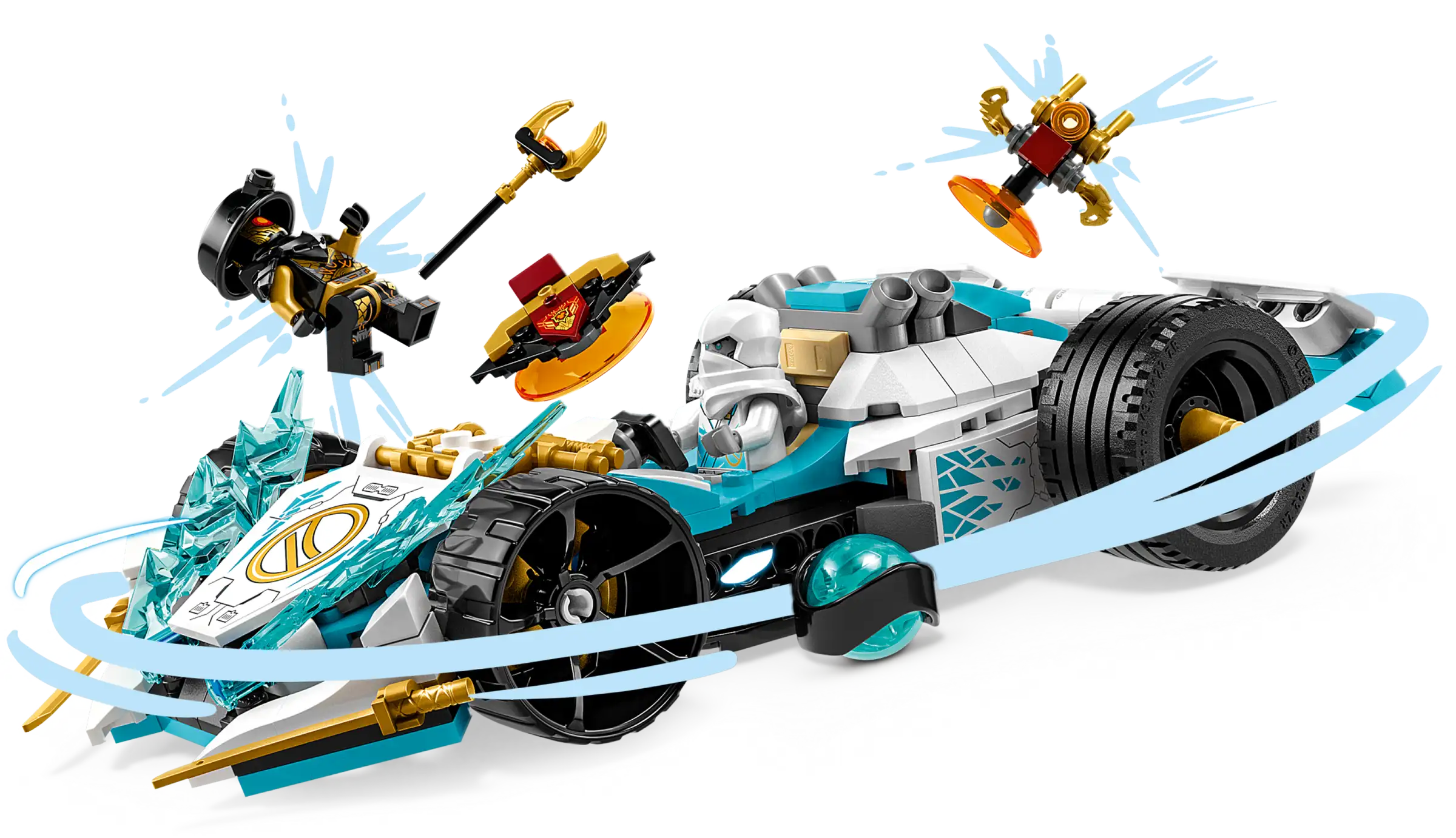 LEGO NINJAGO 71791 Zanes Dragon Power Spinjitzu Race Car 3
