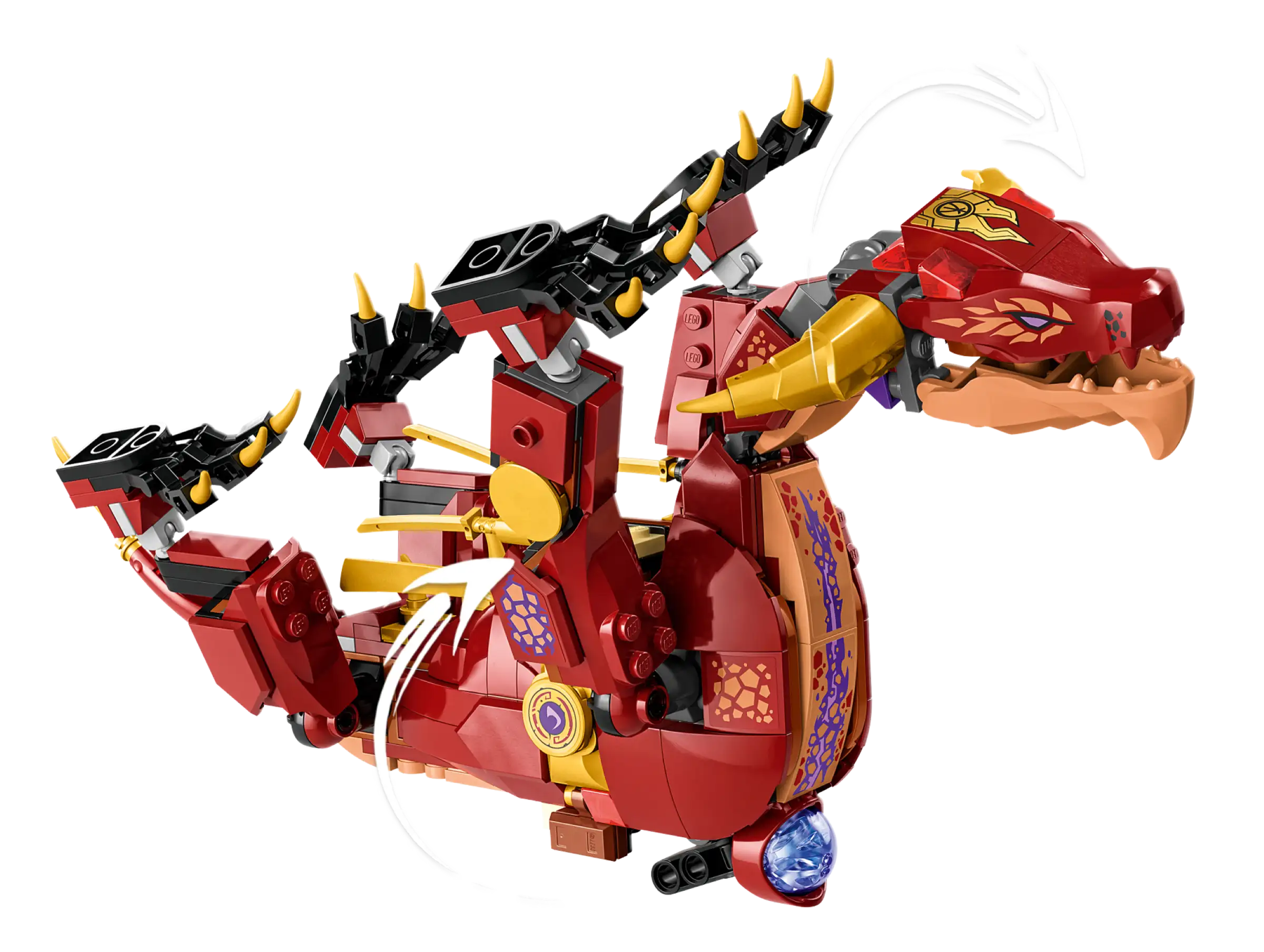 LEGO NINJAGO 71793 Heatwave Transforming Lava Dragon 6
