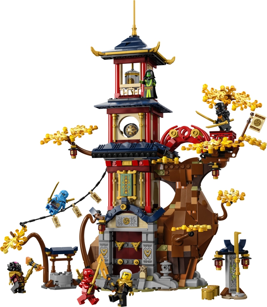 LEGO NINJAGO 71795 Temple of the Dragon Energy Cores 2